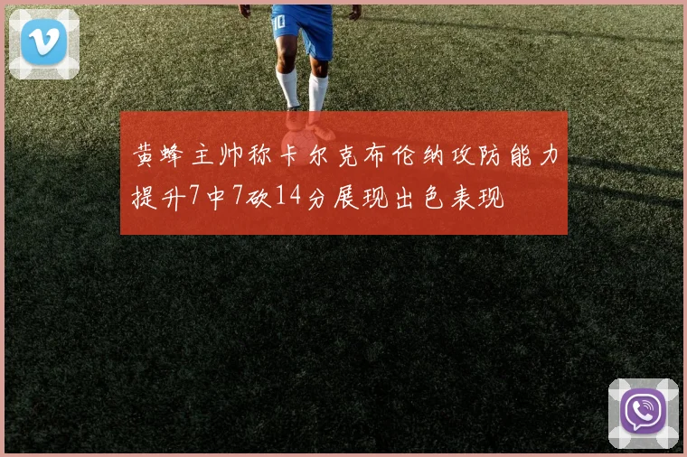 黄蜂主帅称卡尔克布伦纳攻防能力提升7中7砍14分展现出色表现
